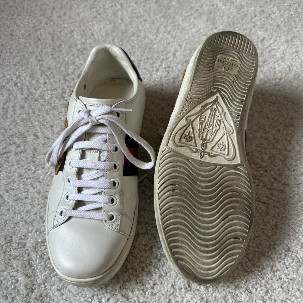 Gucci Women’s Laced “Loved” Sneakers Size 5.5